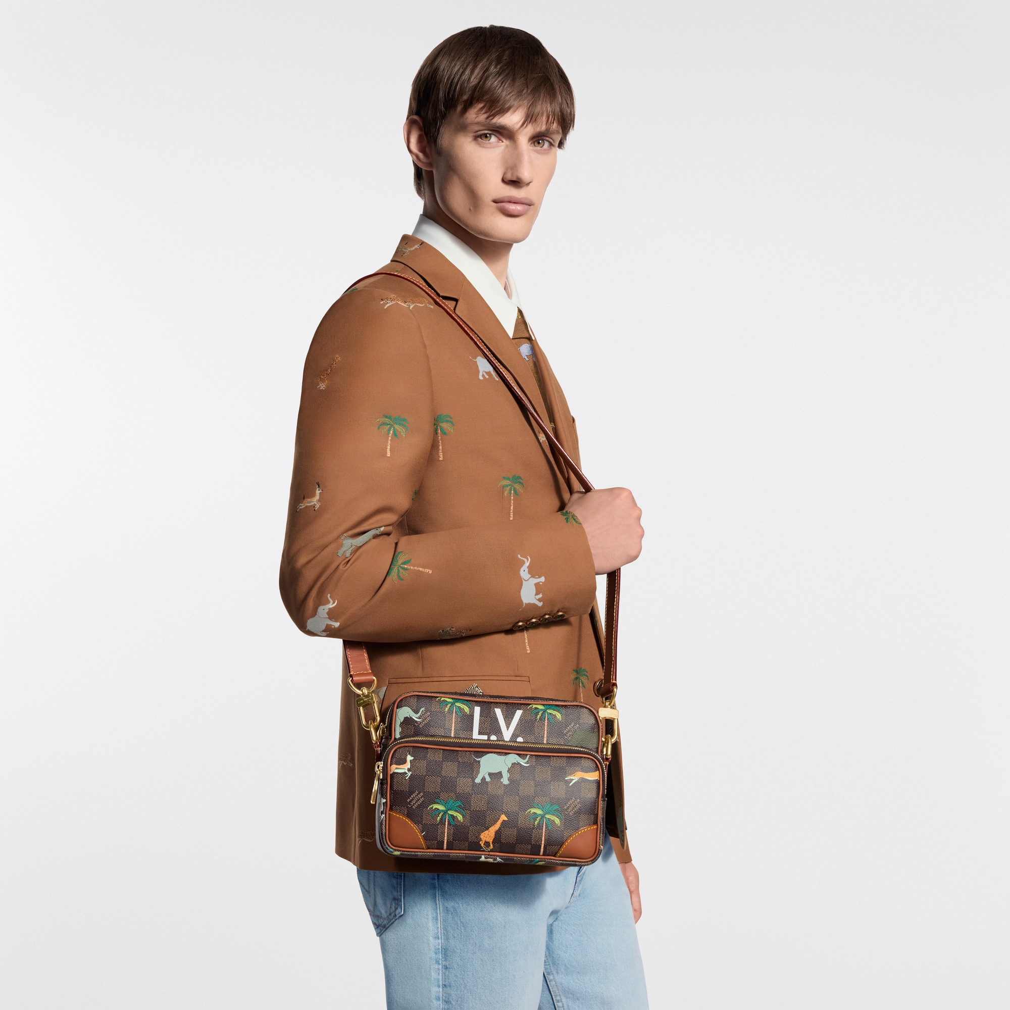 Keepall Bandoulière 35 x The Darjeeling Limited Other Leathers